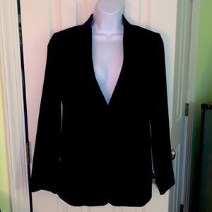 Banana Republic black suit jacket & matching skirt